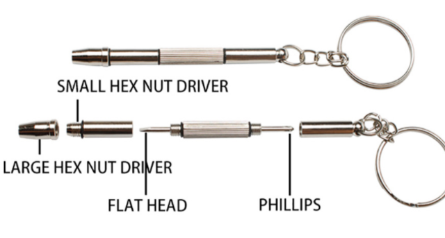 Glasses accessories parts package