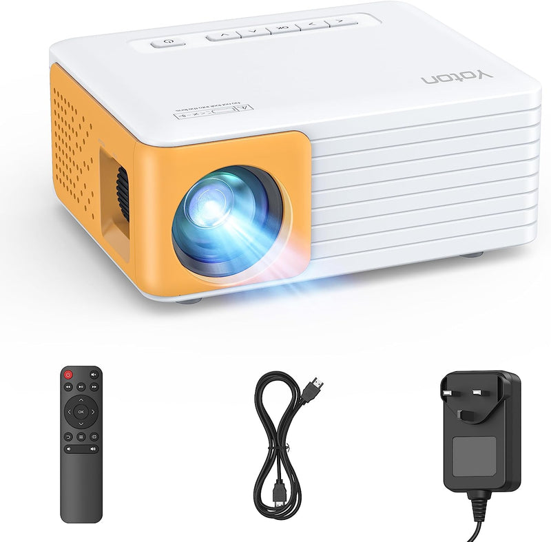 Proiettore Portatile Wifi Bluetooth - Mini Proiettore Full HD 1080P Supporto,  Proiettore per Telefono, Compatibile Con Pc/Tablet/Fire Stick/Ios E Android Phone