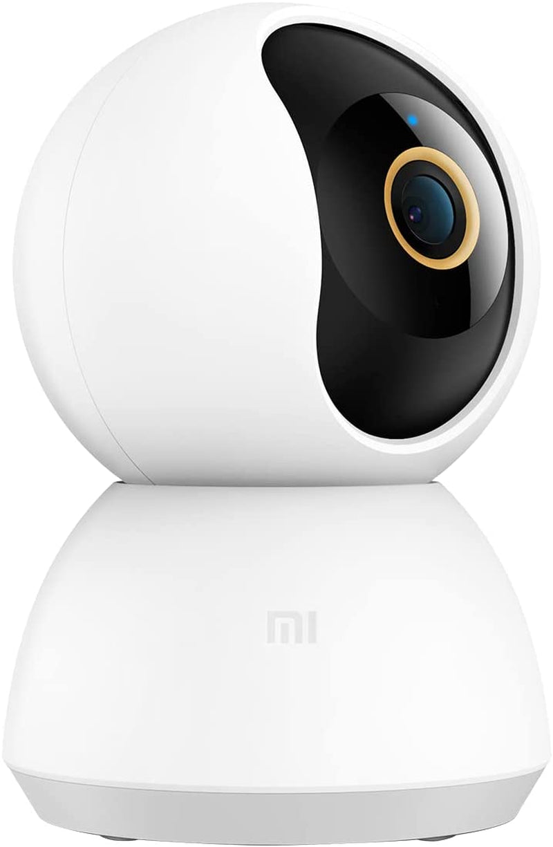 Smart Camera C300, Qualità 2K, Apertura F1.4, Lenti 6P, Visione Notturna LED Infrarossi, Visi