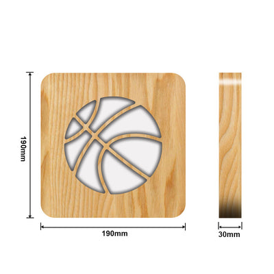 Sports Basketball Energy Saving Night Lamp