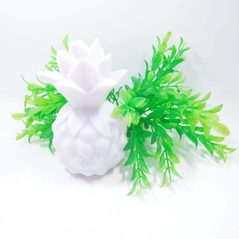 LED Night Lights Pineapple Lamp Soft Silicone Toy Gift Light High Power Bright Desk Table Decor Night Lamp