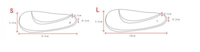 Flat Feet inside and outside Splay Correction Pad