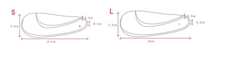 Flat Feet inside and outside Splay Correction Pad