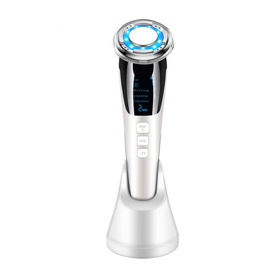 Ultrasonic LED Photon Vibration Light Therapy Massage Apparatus Micro-Current Beauty Apparatus