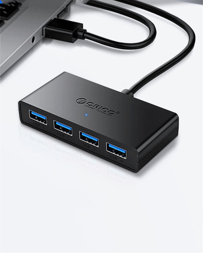 ORICO G11-H4 Laptop USB3.0 Hub HUB Extension Cable with Auxiliary Power Supply Port