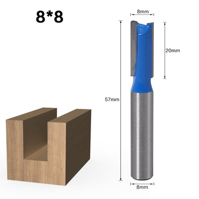 8mm shank woodworking slotting straight knife