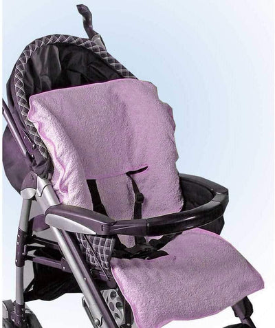 Copripasseggino Universale in Spugna Made in Italy, Rosa