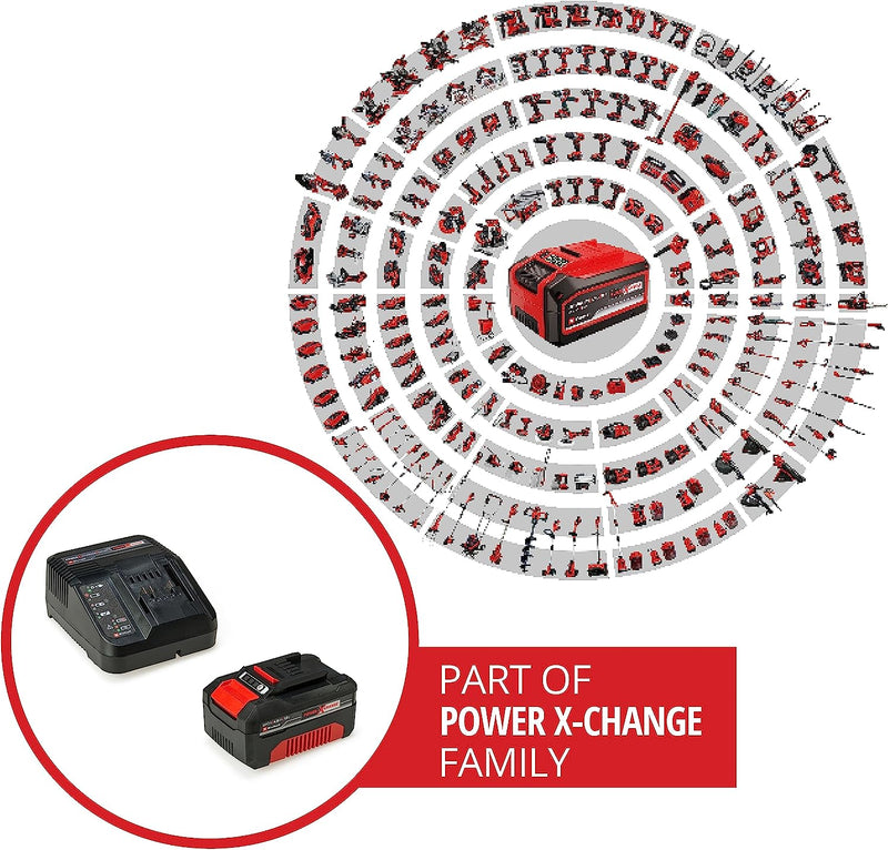 4512042 Starter Kit 4,0 Ah Con Batteria E Caricabatterie Power X-Change, Li-Ion, 18 V, Tempo Di Ricarica 75 Minuti, Adatto a Tutti Gli Utensili Power X-Change