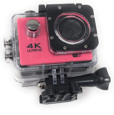 Action Camera Ultra HD 4K Wi-Fi 16 Mpx Con Telecomando Video Sport Impermeabile