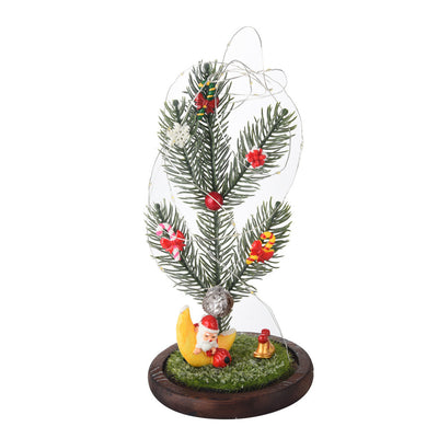 Romantic Immortal Wire Lamp Christmas Micro Landscape Decoration