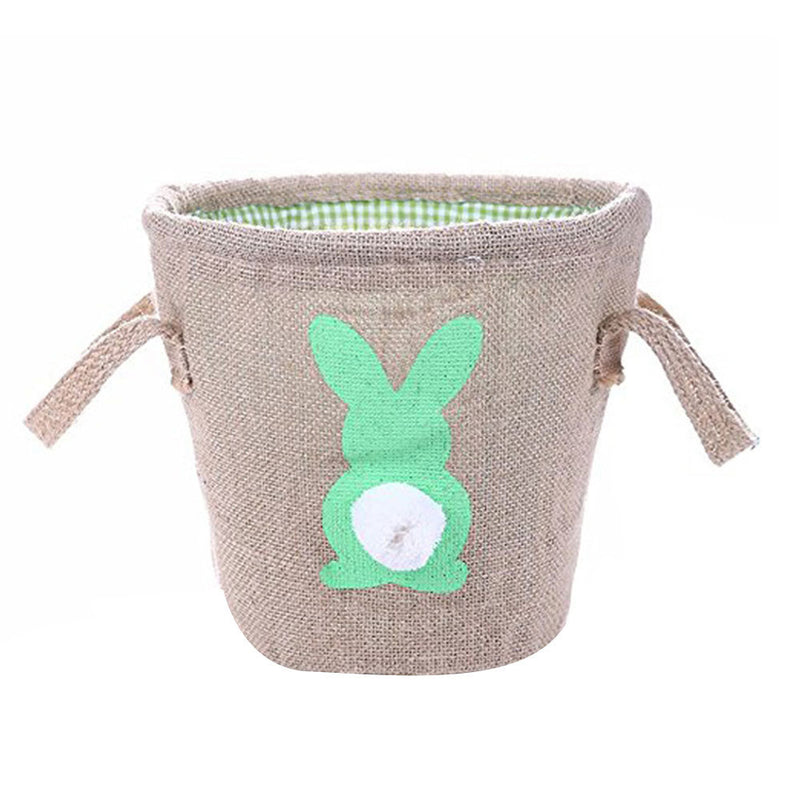 Easter Basket Jute Jesus Day Tote Bag