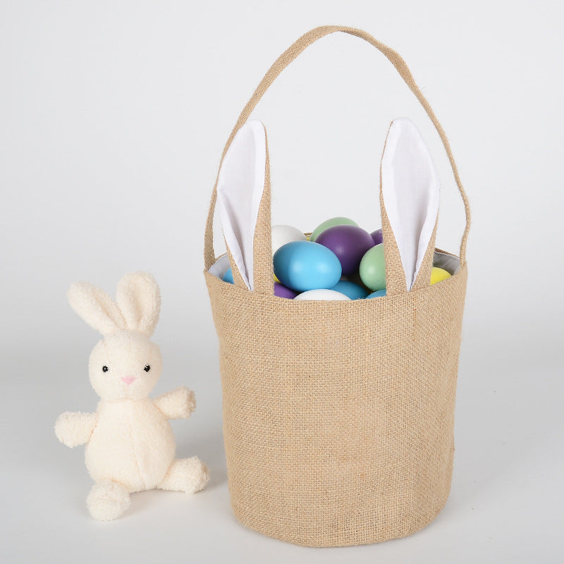 Easter Basket DIY Candy Gift Bag Easter Bunny Ear Bag