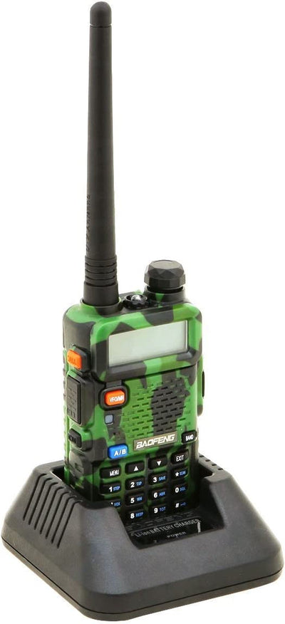 Baofeng UV-5R - Radio Portatile DAB, Modello Camouflage