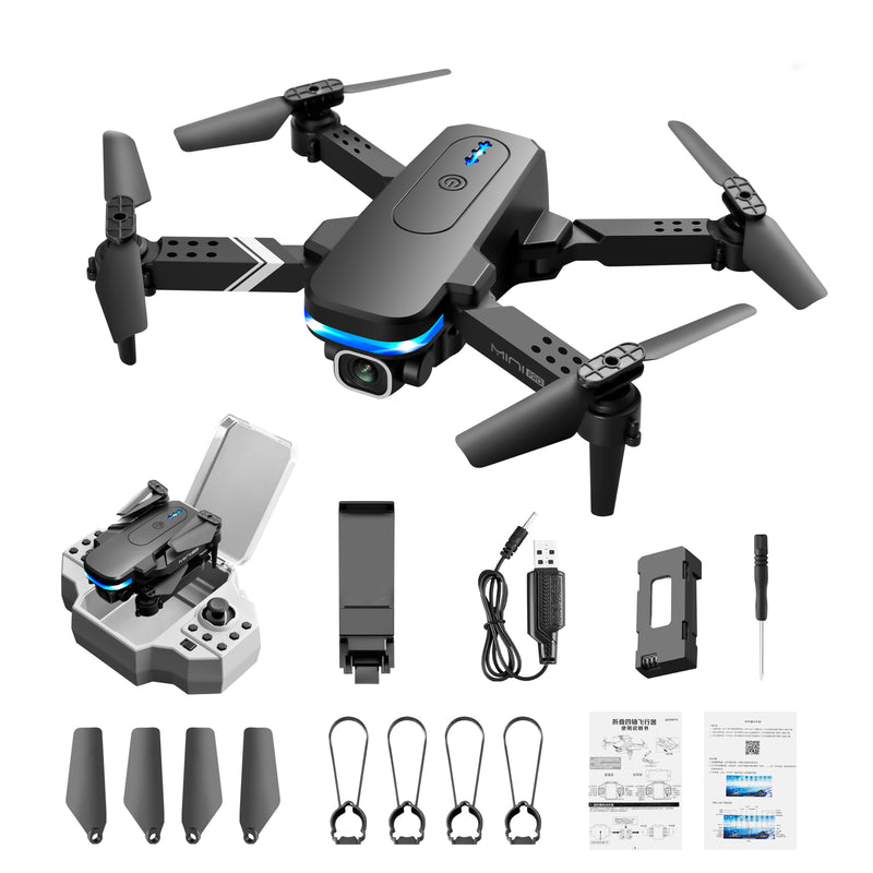 KY910 Mini Wifi FPV with 4K HD Dual 50X ZOOM Camera Altitude Hold Mode Gravity Control Foldable RC Drone Quadcopter RTF