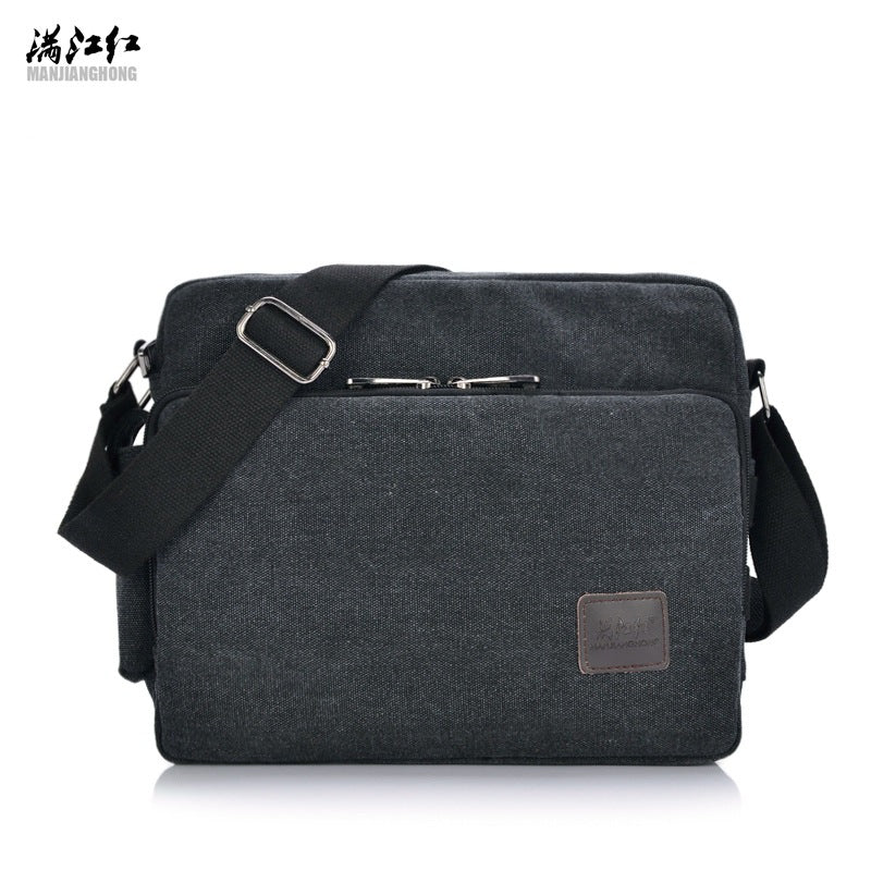 Manjianghong New Canvas Bag Bag Bag Retro Trend of Men&