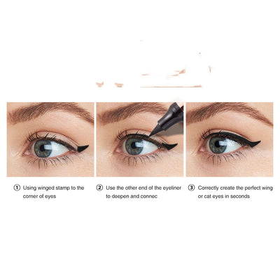 Seal Eyeliner Waterproof Sweat-Proof Long-Lasting No Smudging