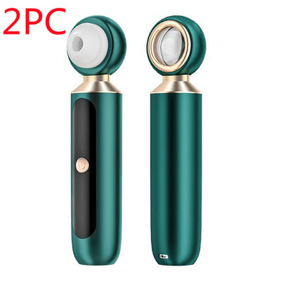 Portable Visual Blackhead Meter Household USB Electric Magnifying Glass Suction Pore Cleaner Blue Light Cleansing to Blackheads