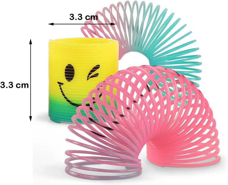 30 Pezzi Molle per Bambini Gadget Compleanno Bambini Molla Giocattolo Gadget Bambini Fine Festa