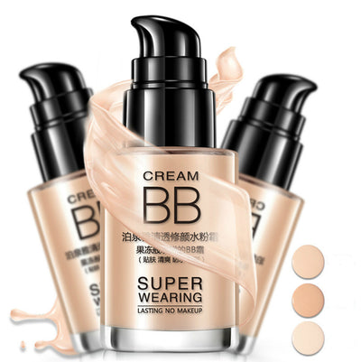 Clear and Sleek Hydrating Cream Nude Makeup BB Cream Makeup Concealer Moisturizing BB Cream