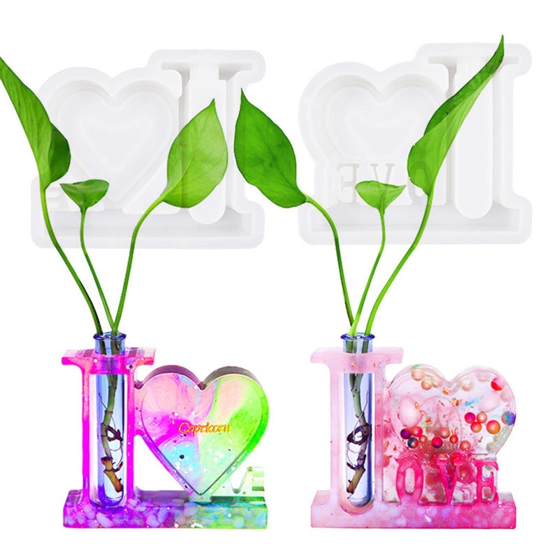 Photo Frame Flower Arrangement Hydroponic Flower Decoration Silicone Mold