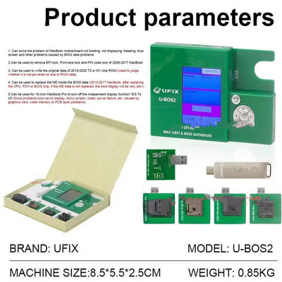 Ufix U-BOS2 for Remove EFI Lock Firmware Lock PIN Code Lock