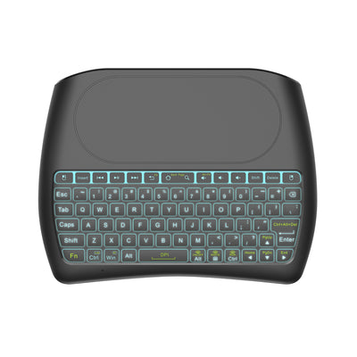 D8 Bluetooth Keyboard Wireless Mini Keyboard Dual Mode Seven-Color Backlit Version I8 2.4G