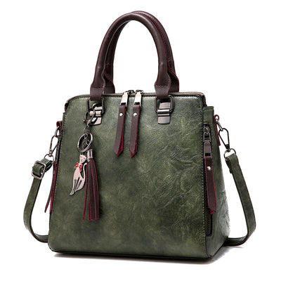 Ladies Bag New Winter Tide 2021 Korean Fashion Handbag All-Match Simple Single Shoulder Bag Bag.