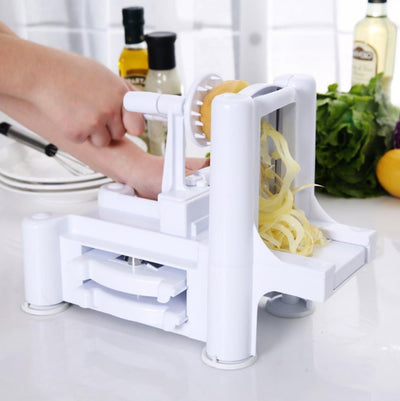 Multi-Function Hand-Rotating Push-Type Vegetable Cutter Shredder Potato Cutter