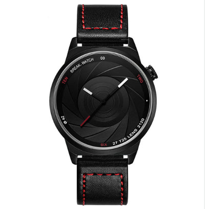 BREAK Photographer Series Unique Camera Style Stainless Strap Men Women Casual Fashion Sport Quartz Modern Gift Wrist Watches