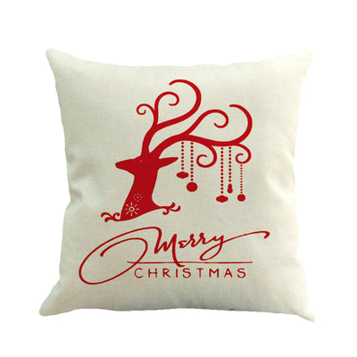 Christmas Series Linen Pillowcase