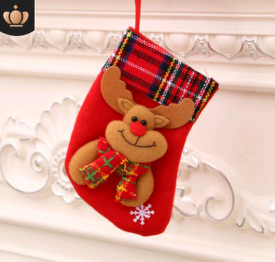 Christmas Decorations Santa Claus Socks Christmas Tree Pendant Christmas Socks Gift Bag Christmas Bag