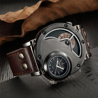 OULM Fashion Trend Men'S Watch Wholesaletwo Places Personality Sports Watch 9591