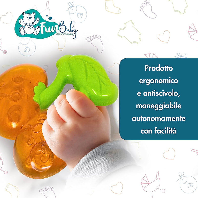 Funbaby Massaggia Gengive Neonati per Dentizione - Giochi Dentizione Neonato Morbido E Stimolante Con Ebook