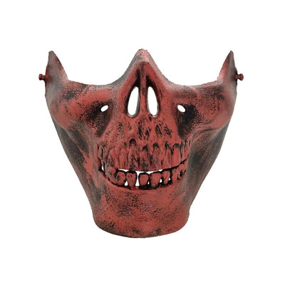 Military Equipment Half-Face Ghost Horror Mask