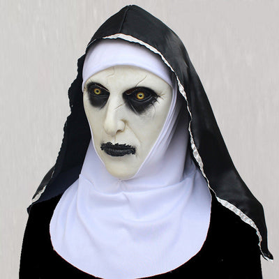 Halloween Scary Scary Nun Mask