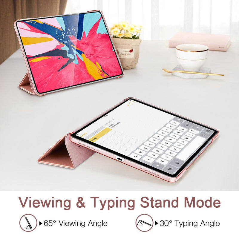 Magnetic Smart Case for Ipad Pro 11 2021 Cover Trifold Stand Magnet Case Magnetic Attachment Rubberized Cover for Ipad Pro11