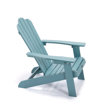 TALE Adirondack Chair Backyard Outdoor Furniture Painted Seating with Cup Holder All-Weather and Fade-Resistant Plastic Wood Ban Amazon