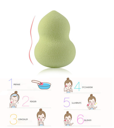 Mini Soaking Big Puff Non-Latex Sponge Beauty Tool