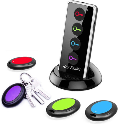 Localizzatore Chiavi Trova Chiavi,  Trasmettitore Wireless Key Finder, Remote Finder W/Torcia LED per I Tasti Del Telefono Cellulare Degli Animali Domestici