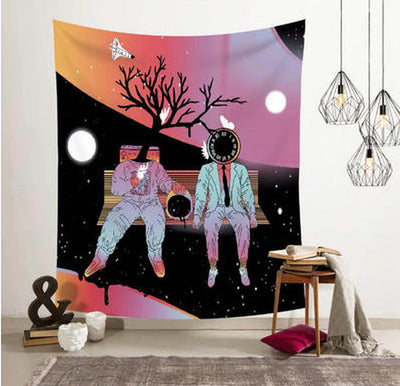 Astronaut Spaceman Background Cloth