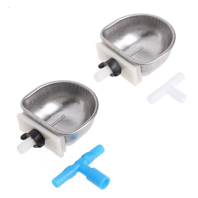 High Quality Rabbit Automatic Drinker Water Feeder Fix Bowl