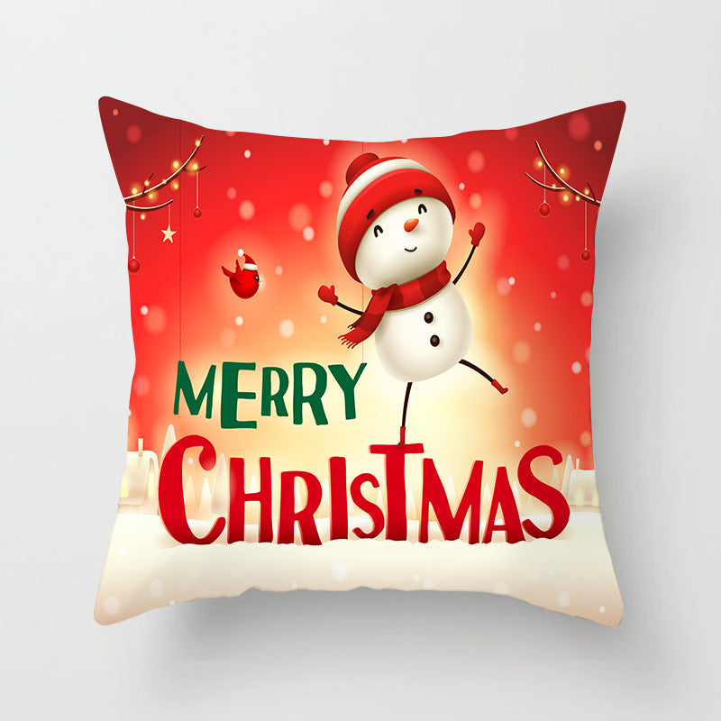 Santa Snowman Pillowcase