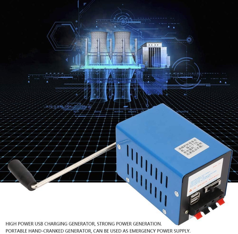 Generatore Di Potenza Di Emergenza Portatile, 20 W, 2000 Giri/Min, USB, per Computer, per La Sopravvivenza Di Emergenza All&