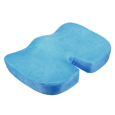 Memory Foam Seat Cushion Travel U-Shaped Orthopedic Coccyx Protection Chair Pad Massage Hip Cushion Pillow