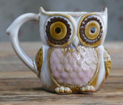 Owl Ceramic Cup