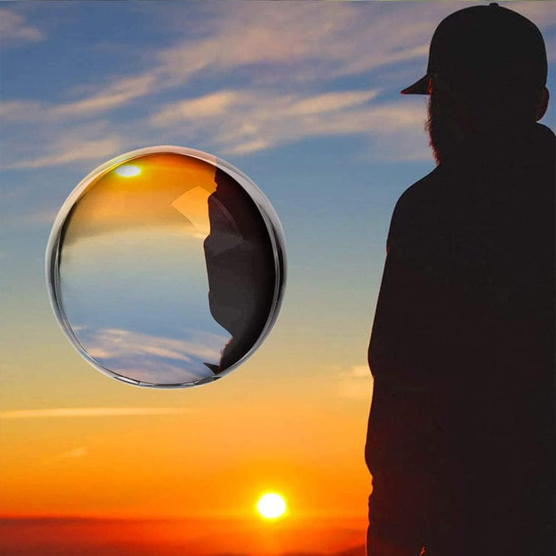 Sfera Di Vetro, K9 Sfera Di Cristallo, 80Mm K9 Sfera Vetro Trasparente per Fotografia, Sfera Di Cristallo Palle Di Vetro per Foto, per Fotografia, Decorazione, Divinazione