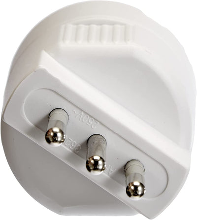 S3623DE Adattatore Presa Tedesca, Bianco, 10A