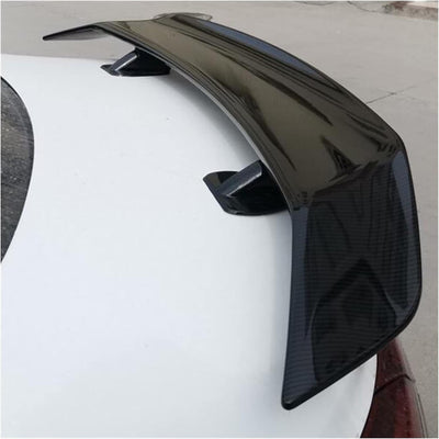 Alettone Posteriore Spoiler Universale per Audi A3 A4 A5 A6 A7 A8 Berlina Bagagliaio Di Un'Auto ABS Materiale Labbro Posteriore Ala Coda Nero Body Kit Refit Spoiler Posteriore Ala