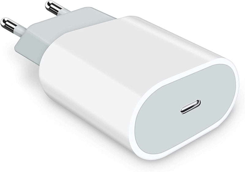 Caricatore Iphone Rapido 20W USB C per Iphone 14/14 Plus/14 Pro/14 Pro Max/13/12/11/Xs/Xs Max/Xs/Xr/X/8/Ipad, Caricabatterie Iphone USB C PD 3.0 Spina Alimentatore Adattatore Ricarica