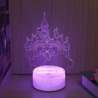 Led Colorful Remote Control Touch Bedside Lamp